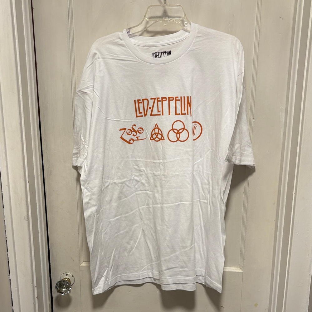 Led Zeppelin White T-Shirt